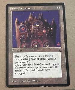 Stone Calendar - The Dark - MTG - Magic the Gathering - Image 2