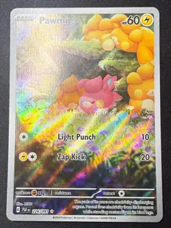 Pawmi 226/091 | Sv: Paldean Fates Holo | Illustration Rare | Pokemon Card | NM - Image 1