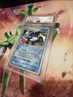 PSA 4 2004 POKEMON EX FIRE RED & LEAF GREEN #109 GYARADOS EX-HOLO - Image 3