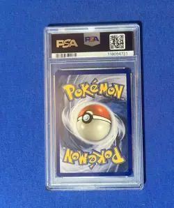 2003 POKEMON BEST OF GAME PROMO #1 ELECTABUZZ-REV.FOIL PROMO PSA 8 - Image 2