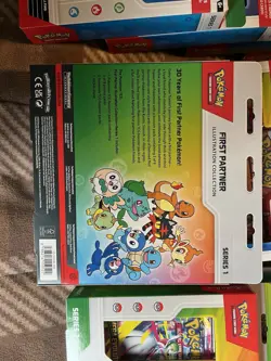 Pokemon First Partner Illustration Collection Series 1 - Lot of 12 Sealed Boxes - Image 3