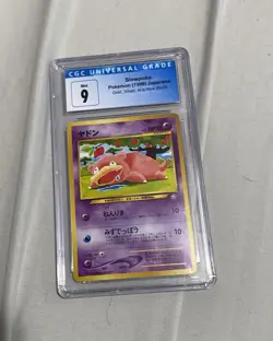 Pokemon Slowpoke 079 Gold Silver Promo 1999 CGC 9 Japanese - Image 1