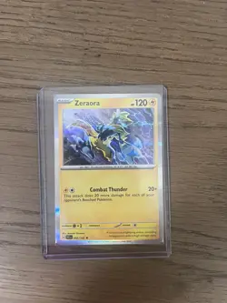 Zeraora 055/142 Sv07: Stellar Crown Holo NM Pokemon TCG - Image 1
