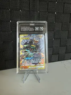 Pokemon Marshadow & Machamp GX 067/173 SM12a Holo CGC 10 Japanese 2019 - Image 1