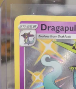 Pokemon Shining Fates Dragapult Shiny Holo Rare SV062/SV122 NM/M PACK FRESH! - Image 3