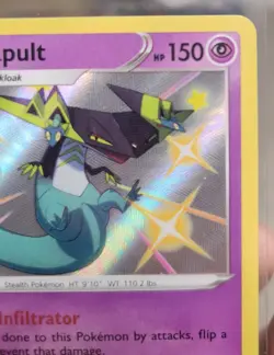 Pokemon Shining Fates Dragapult Shiny Holo Rare SV062/SV122 NM/M PACK FRESH! - Image 4