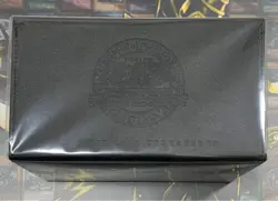 Yugioh Duelist Storage Box Black Leather Konami Satellite Shop Limited Japanese - Image 2