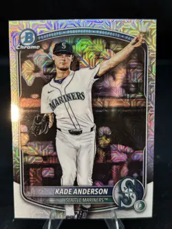 2025 Bowman Draft Kade Anderson Image Variation Mega Mojo Refractor BDC-3 - Image 1
