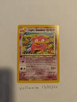 Pokemon TCG Light Slowbro 1st Edition Uncommon 51/105 Neo Destiny NM - Image 1