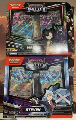 Pokemon Rival Battle Decks Steven’s & Marnies *NO PROMO CARDS* - Image 1