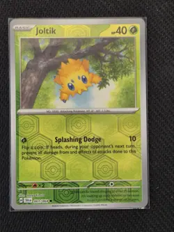 POKEMON TCG: JOLTIK 001/064 SHROUDED FABLE REVERSE HOLO CARD NM - Image 1