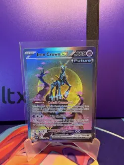 Pokemon TCG Iron Crown EX 206/162 Temporal Forces SIR - Image 1