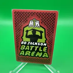 Bo Jackson Battle Arena Alpha Update 80's RAD Battlefoil Fire Bison Josh Allen - Image 2