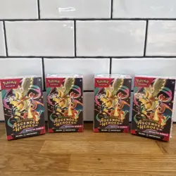4x Pokemon TCG: Mega Evolution-Ascended Heroes Booster Bundle (6 Packs) - Image 1