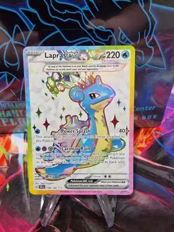 Lapras ex 158/142 Sv07: Stellar Crown Holo - Image 1