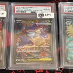 PSA 10 GEM MINT - Pokemon TCG Mega Latias EX Sir 181/132 Mega Evolutions - Image 1