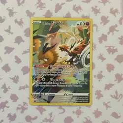 Galarian Zapdos SWSH283 Illustration Rare Promo Pokemon TCG SWSH Sword & Shield - Image 1