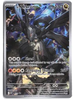 N's Zekrom - 031 (Pokemon Center Exclusive) 031 Holo ME: Mega Evolution Promo - Image 1