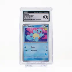 Pokemon Squirtle My First Battle - Squirtle Deck 2023 - CGC 9.5 - POP 1 - Image 1