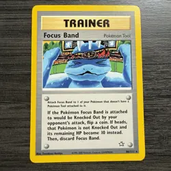 Focus Band Rare Unlimited Neo Genesis 086/111 LP Pokemon TCG - Image 1
