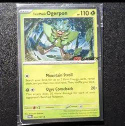 Pokemon TCG Teal Mask Ogerpon 024/167 EB GAMES Promo - Image 1