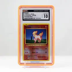 Pokemon Ponyta Reverse Holo 19/108 XY Evolutions - CGC 10 Gem Mint - Image 1