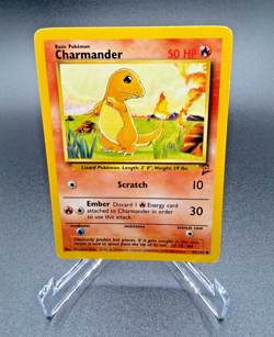 Pokemon TCG Charmander 069/130 Base Set 2 Regular LP - Image 1