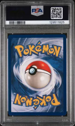 1999 POKEMON FOSSIL #7 HITMONLEE-HOLO PSA 7 - Image 2