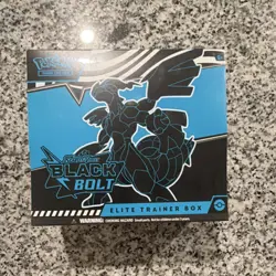 Pokemon Scarlet & Violet Black Bolt Elite Trainer Box Zekrom factory sealed - Image 1