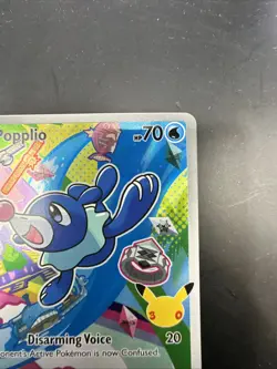 Popplio 045 Promo First Partner Illustration Rare 30th Anniversary Pokemon- NM - Image 3
