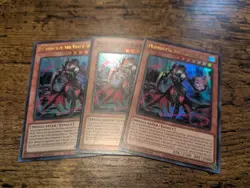 3x Diabellstar the Black Witch RA03-EN032 UR & SR Playset Yu-Gi-Oh! TCG NM - Image 1