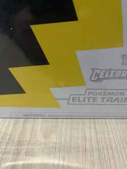 Pokemon TCG Celebrations Pokemon Centre Elite Trainer Box, Small Tear - Image 2