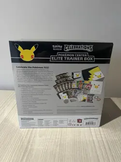 Pokemon TCG Celebrations Pokemon Centre Elite Trainer Box, Small Tear - Image 4