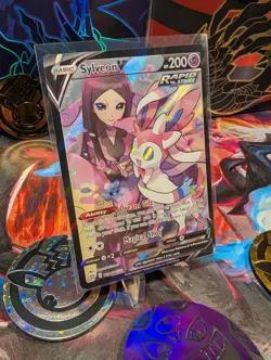 Sylveon V TG14/TG30 Swsh09: Brilliant Stars Trainer Gallery Holo - Image 2