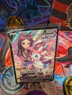 Sylveon V TG14/TG30 Swsh09: Brilliant Stars Trainer Gallery Holo - Image 4