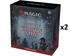 2x Innistrad Crimson Vow Prerelease Packs - Magic: The Gathering SEALED - Image 1