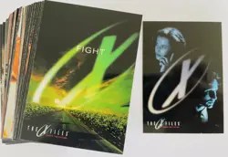 The X-Files FIGHT THE FUTURE (1998) NM/Mint 1- 72 Topps Movie Trading Cards Set - Image 1