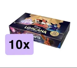 10x Disney Lorcana TCG - The First Chapter Booster Box - Brand New & Sealed - Image 1