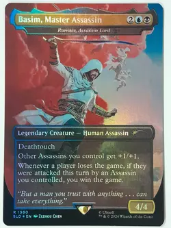 Ramses, Assassin Lord (Foil #1560 Basim Master) - NM - SLD Secret Lair MTG Magic - Image 1
