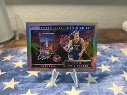 2025 Panini Caitlin Clark Chronicled Holo State of the Art #86 Indiana Fever - Image 1
