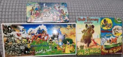 Disney X4 Magnets 100 Years Magic, Goofy Movie Posters, Animal Kingdom Park - Image 1