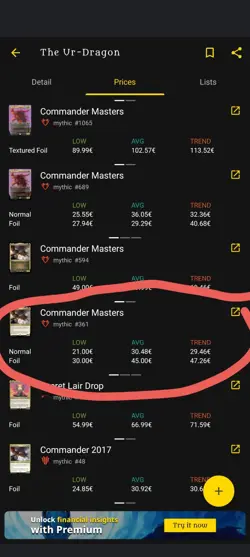 Magic: The Gathering The Ur-Dragon Commander Masters NearMint Condition - Image 4