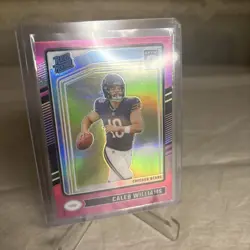 Panini Donruss Optic Rated Rookie Prizm Caleb Williams Chicago Bears 2024 - Image 3