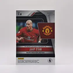 2024-25 Prizm Premier League Signatures Jaap Stam Choice Gold Auto /10 #S-JS - Image 3