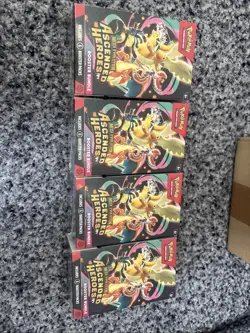 Pokemon TCG Ascended Hero’s Booster Bundle X4 Factory Sealed - Image 1