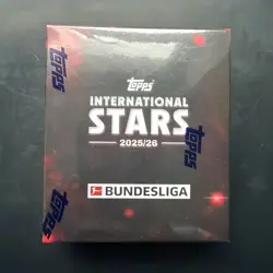 Topps Bundesliga International Stars 2025/26 Sealed Box - Image 1