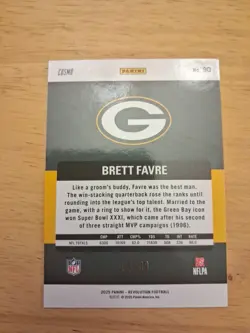 2025 Brett Favre Revolution #90 - #68/99 Cosmo - Image 2