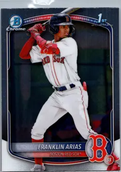 2025 Bowman #BCP-67 Franklin Arias Chrome Prospects - Image 1