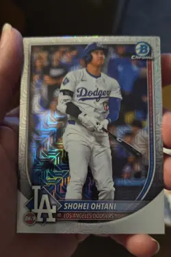 2025 Bowman - Shohei Ohtani #17 Chrome Mojo Refractor - Image 1
