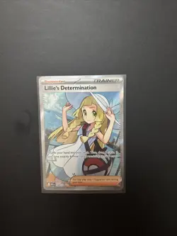 Lillie's Determination SIR 169/132 Pokemon Mega Evolution Full Art - Image 1